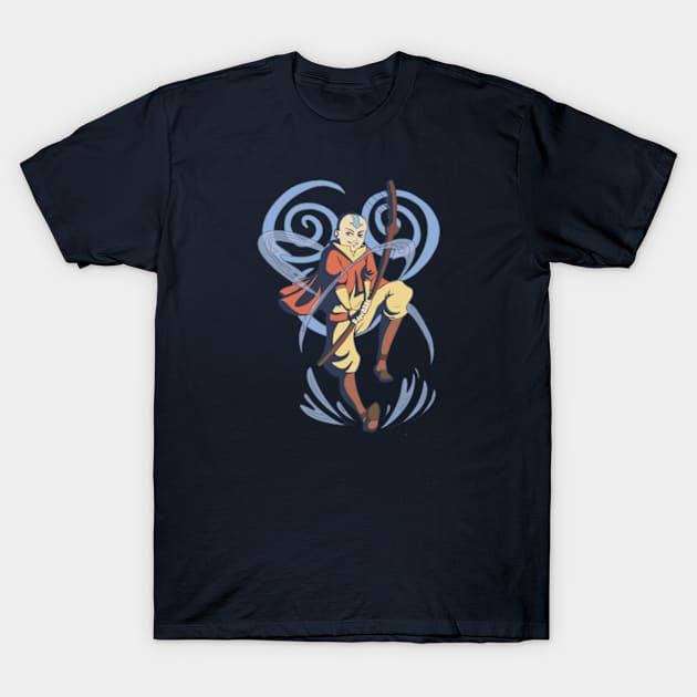 Avatar Aang T-Shirt by Boiys